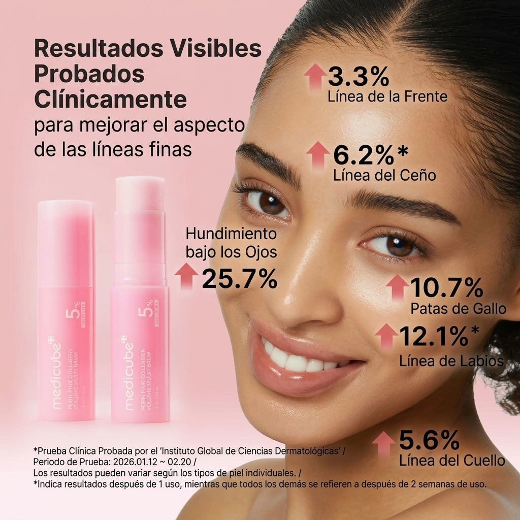 [Medicube]  | Bálsamo multiusos voluminizador de colágeno rosa